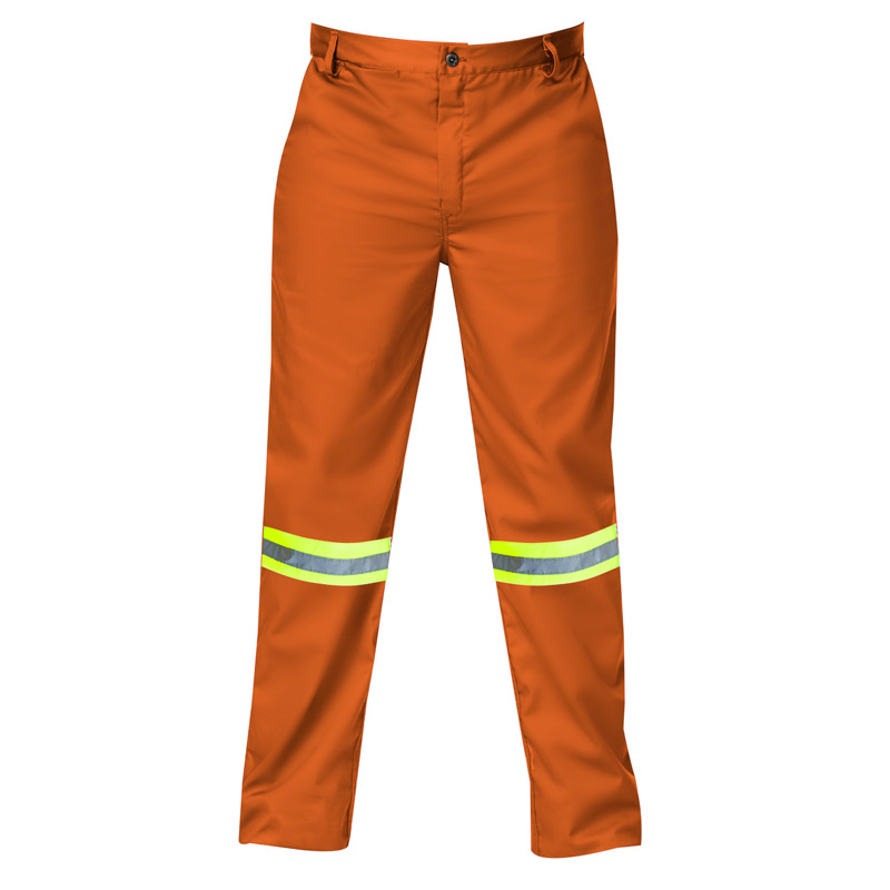 Titan Premium Orange Workwear Trouser (with Reflective) FTS Safety